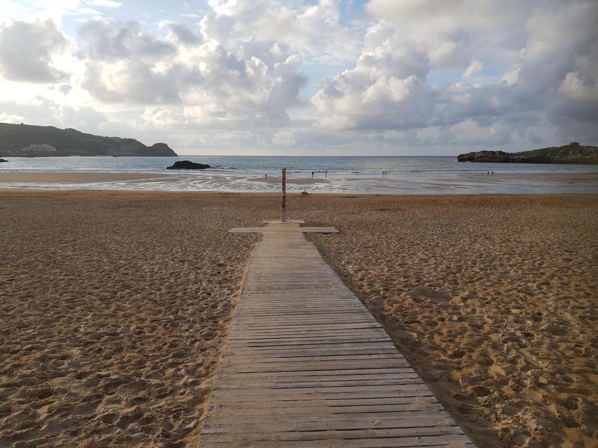 Luminoso Apartamento Playa Ris Con Garaje Noja Bagian luar foto