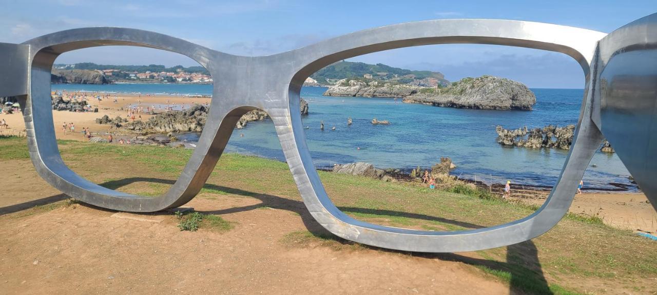 Luminoso Apartamento Playa Ris Con Garaje Noja Bagian luar foto